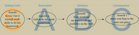 Brain Injury Behavior Diagram