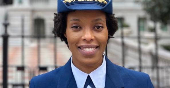 Headshot of Kimberly Young-McLear in uniform