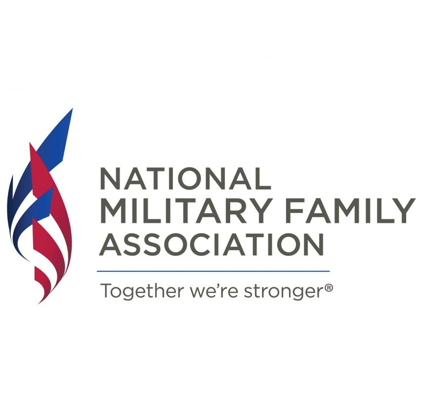 National Military Family Association logo: Together we're stronger