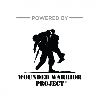 Powered by Wounded Warrior Project logo