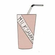Illustrated milkshake