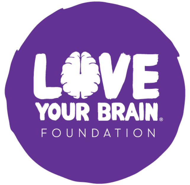 LoveYourBrain Foundation purple logo