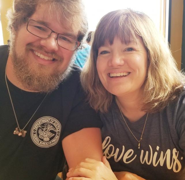 Nicole Bingaman and her son Taylor