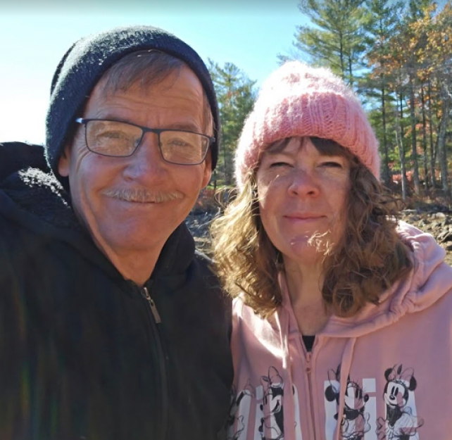 David and his wife, Sarah, PTSD, nightmares