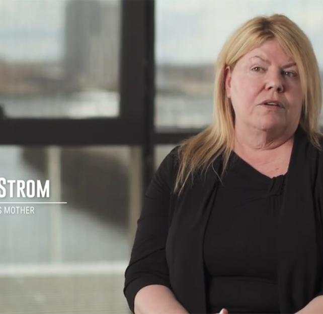 Gail Strom, mother of Hannah