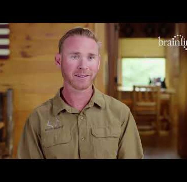 veteran Nate McCafferty screen shot from his interview